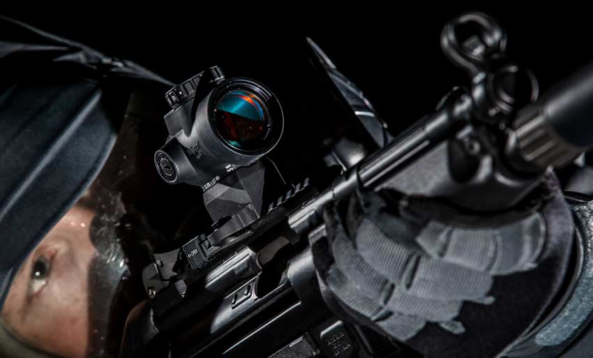 Trijicon MRO Mounted on HK MP5