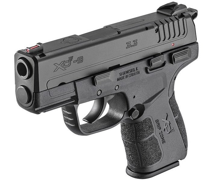 the hammer fired Springfield Armory XD-E