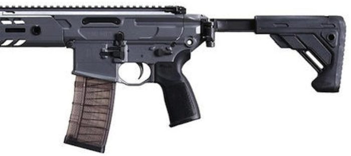 folding stock on the SIG SAUER Virtus rifle