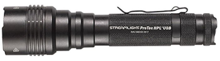 USB charging Streamlight ProTac HPL flashlight