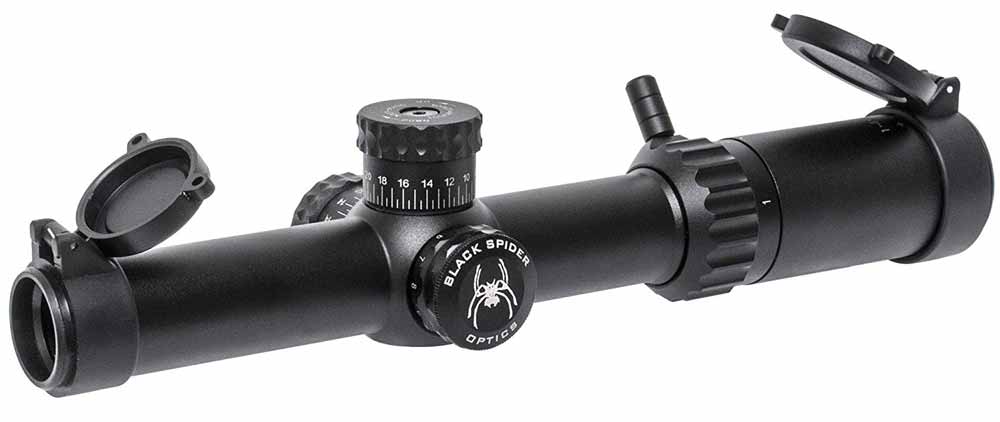 Black Spider Optics 1-4x 24 Scope