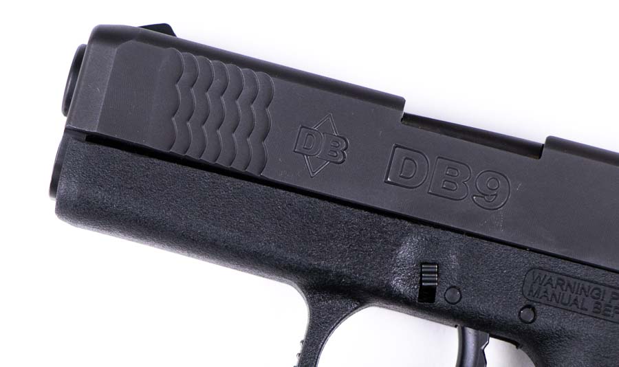 Scallopped Slide Serations on the Diamondback 9mm Subcompact Pistol