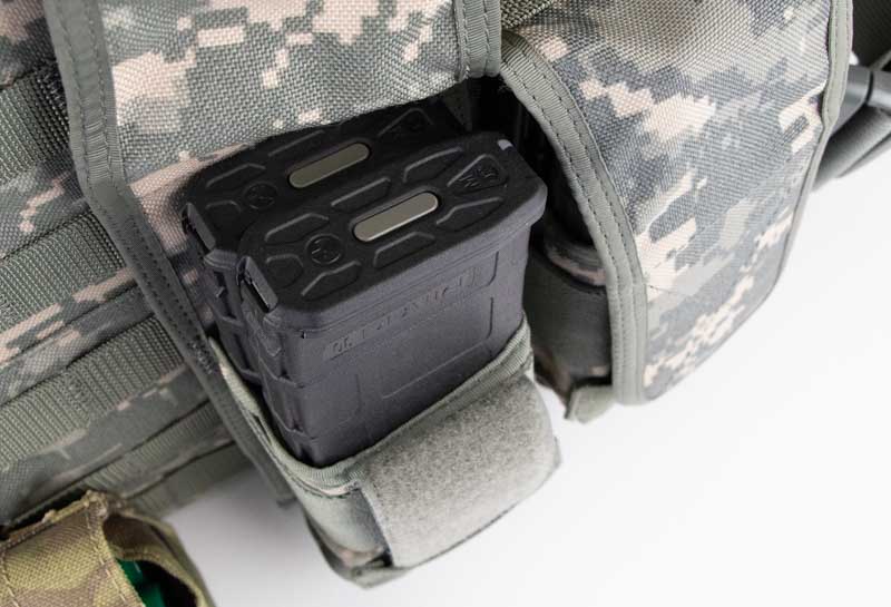 Drawing Magazines from Plate Carrier in Active Shooting