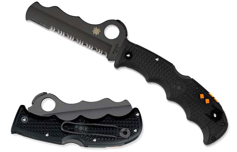 Spyderco Assist Rescue Knife with Carbide Glass Breaker