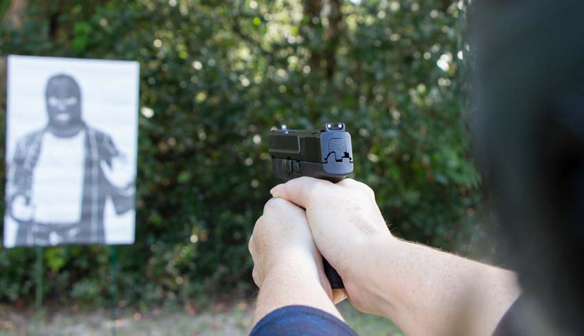 Smith and Wesson Shield Back Up Gun for Police